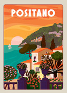 Positano, 500 palaa