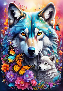 Wolves - Maternal Love Collection, 1000 palaa