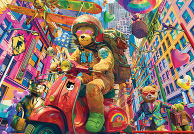 Teddy on the Go, 1000 palaa