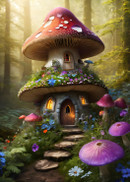Underwood Mushroom House, 500 bitar