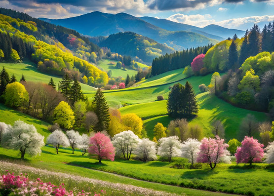 Spring Walk, 500 palaa