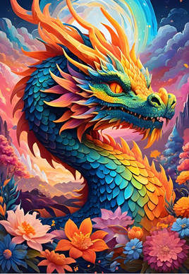Colourful Dragon, 1000 palaa