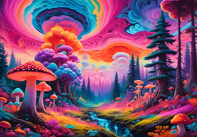 Mushroom Forest, 1000 palaa