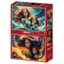 2 x 500 - L'Eau et le Feu - Collection Mère et Fille, 500 palaa