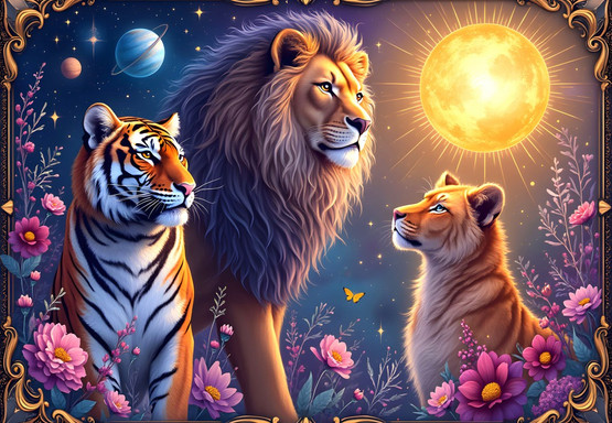 Feline Cosmos, 1000 palaa