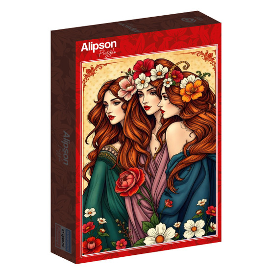 The Three Flower Muses, 1000 palaa