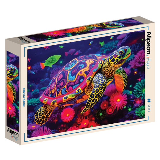 Rainbow Turtle, 500 bitar