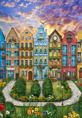 The Rainbow Village, 1000 palaa