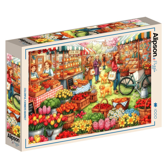 Colorful Farmers Market, 1000 palaa