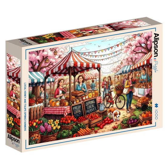 Local Honey and Tulips Spring Farmers, 1000 palaa