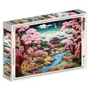 Japanese Temple in Spring, 1000 palaa