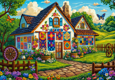 Quilt House, 1000 palaa