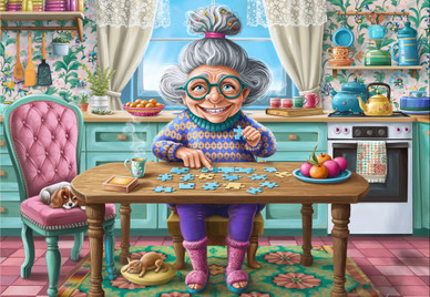 Puzzle Party at Grandma's, 1000 bitar