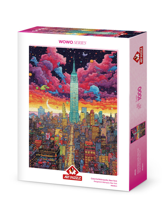Wowo Series - Colorful Metropolis, New York, 1000 palaa