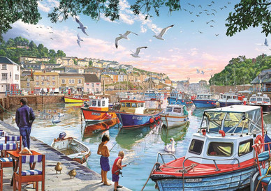 The Little Fishermen at the Harbour, 1000 bitar