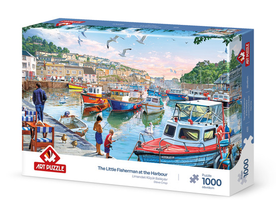 The Little Fishermen at the Harbour, 1000 palaa