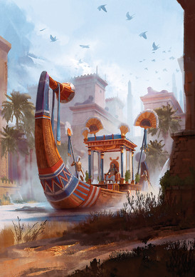 Pharaoh Barge, 1000 palaa