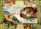 Michelangelo - The Creation of Adam, 1000 palaa