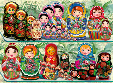 Matryoshka Dolls, 6000 palaa