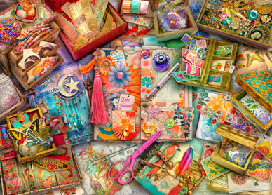 The Junk Journaler's Desk, 500 palaa