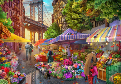 Flower Market Brooklyn, 1000 palaa