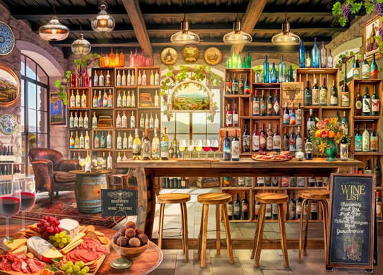 The Wine Tasting Room, 500 palaa