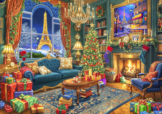 Christmas in Paris, 1000 palaa