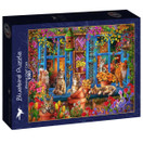 Window Shelf Cats, 1000 palaa