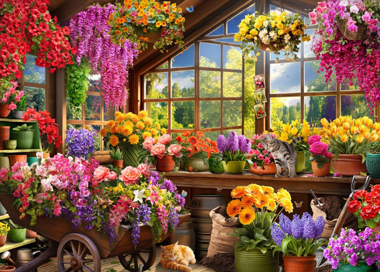 Potting Shed, 500 palaa