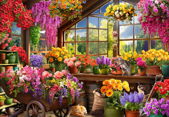 Potting Shed, 1000 palaa