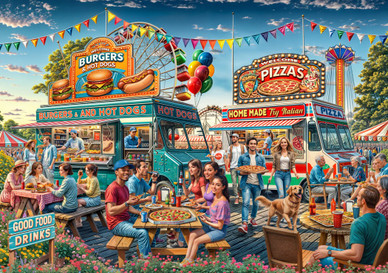 Food Trailer, 2000 Bitar