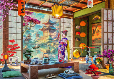 Japan Tea Room, 1000 bitar