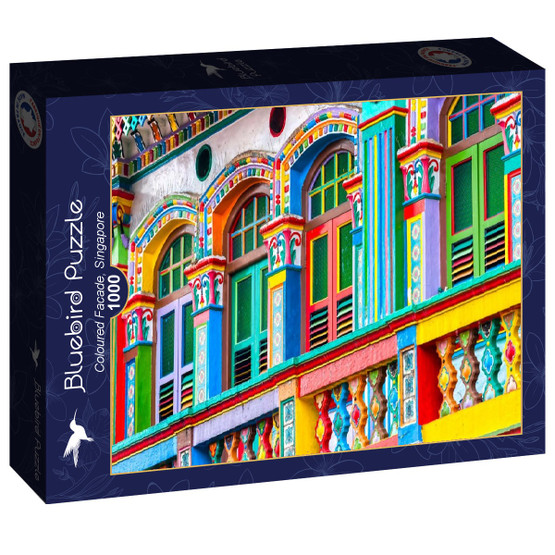 Coloured Facade, Singapore, 1000 palaa