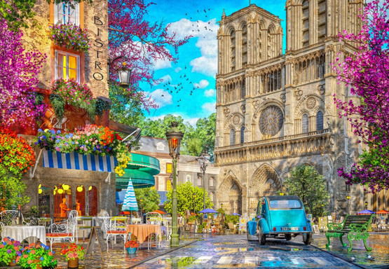 Notre Dame Afternoon, 1000 bitar