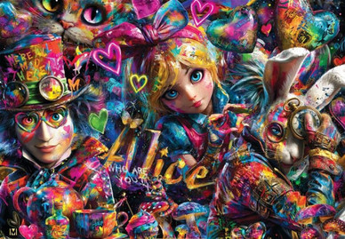 Alice in Graffitiland, 1000 bitar