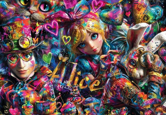 Alice in Graffitiland, 1000 bitar