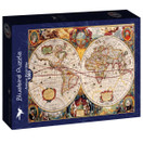Antique World Map, 1000 palaa