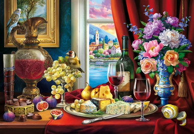 Still Life and Wine, 1000 bitar