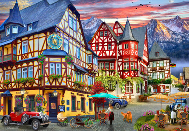 Bacharach, Rhine Valley, 1000 bitar