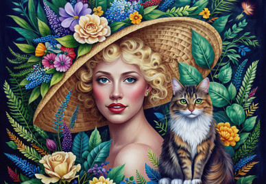 The Woman and the Cat, 1000 palaa