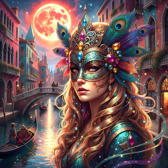 Venice Carnival, 1000 palaa