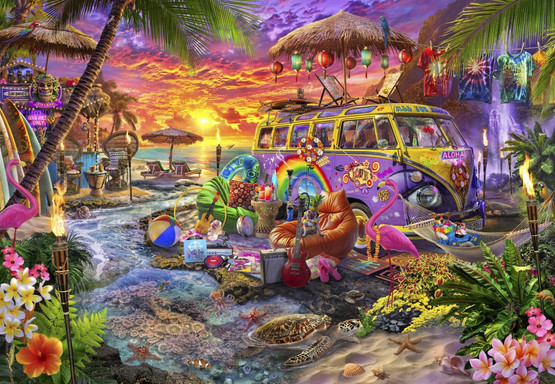 Hippie Beach, 1000 palaa
