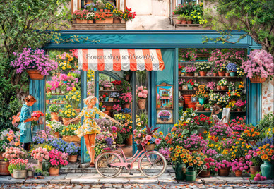 At the Florist's, 1000 bitar
