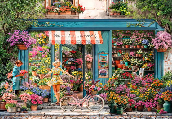 At the Florist's, 1000 palaa