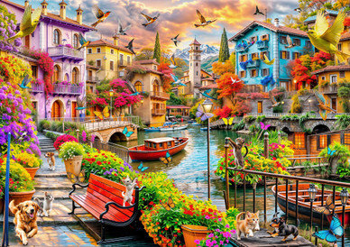 The Village on the Canal, 2000 Bitar