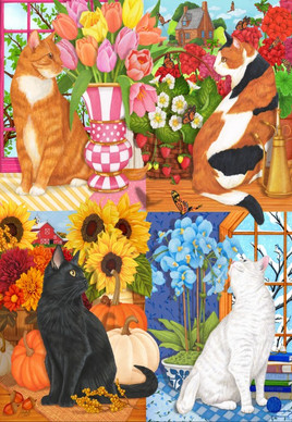 Four Seasons of Cats, 1000 bitar