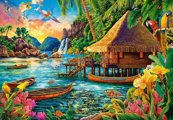 Tropical Island, 1000 palaa