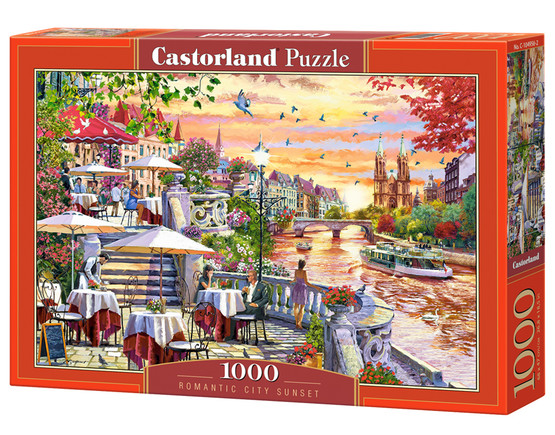 Romantic City Sunset, 1000 bitar