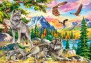 Wolf Family and Eagles, 1000 palaa