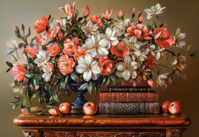 Floral Evening, 1000 palaa